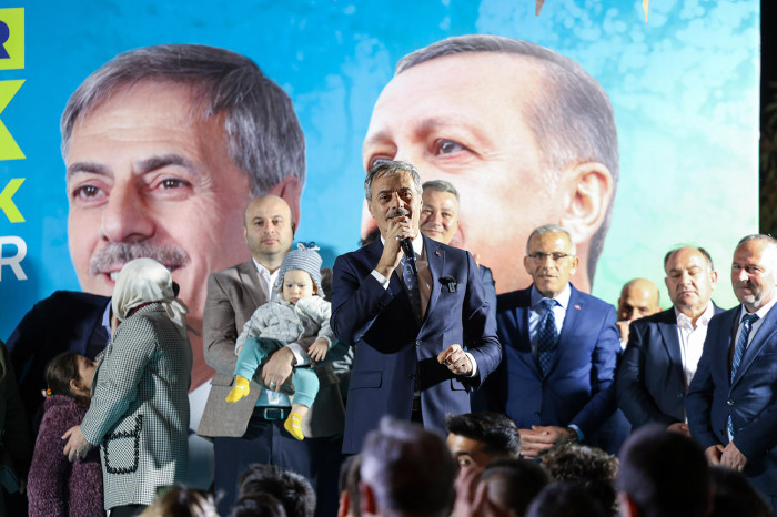 Yazlık’ta Cumhur İttifakı’na tam destek