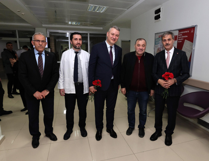 Şehrin sağlık altyapısına katkı sunacak çalışmaları hayata geçireceğiz