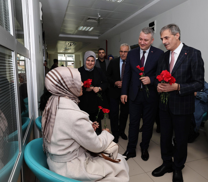 Şehrin sağlık altyapısına katkı sunacak çalışmaları hayata geçireceğiz