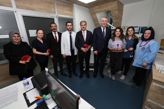 Şehrin sağlık altyapısına katkı sunacak çalışmaları hayata geçireceğiz