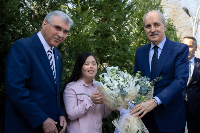 TBMM Başkanı Kurtulmuş Başkan Yüce’yi ziyaret etti: "Sakarya'nın adını altın harflerle yazdık"