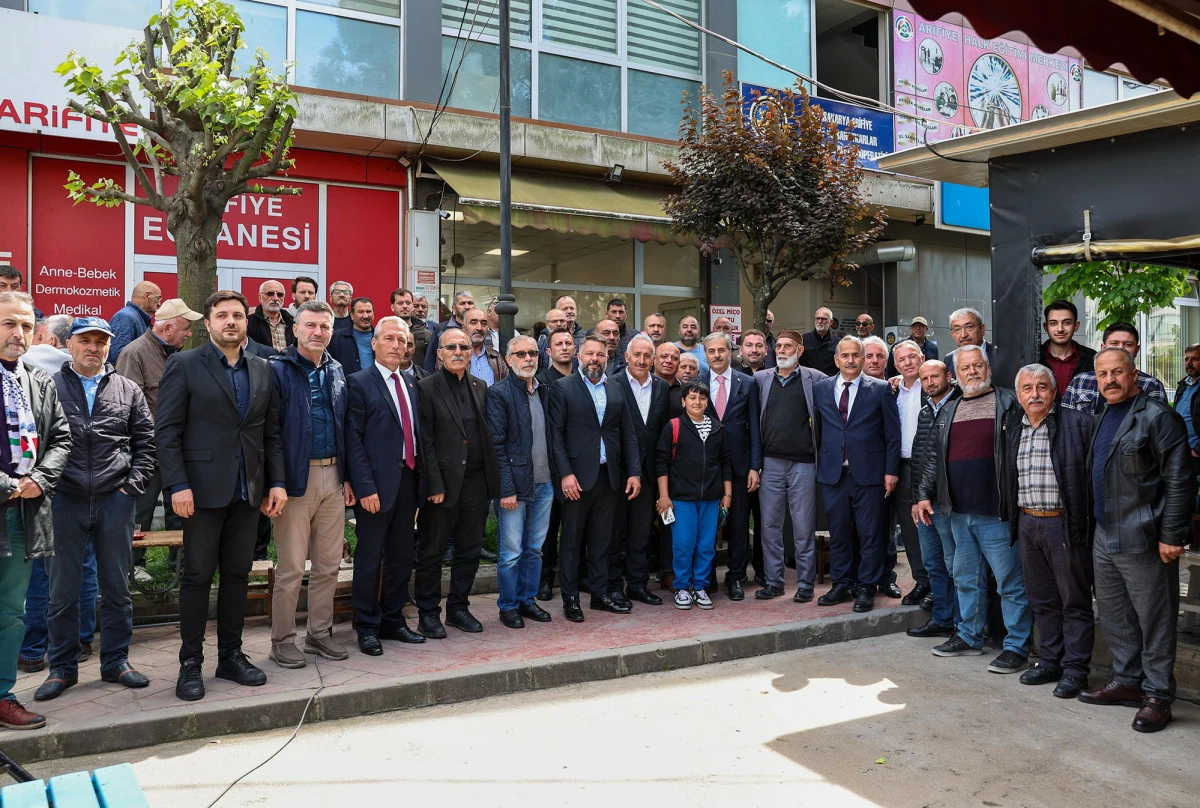 Başkan Alemdar, Arifiye’de müjdesini vermişti Atatürk Caddesi’nde dönüşüm altyapı ile başladı