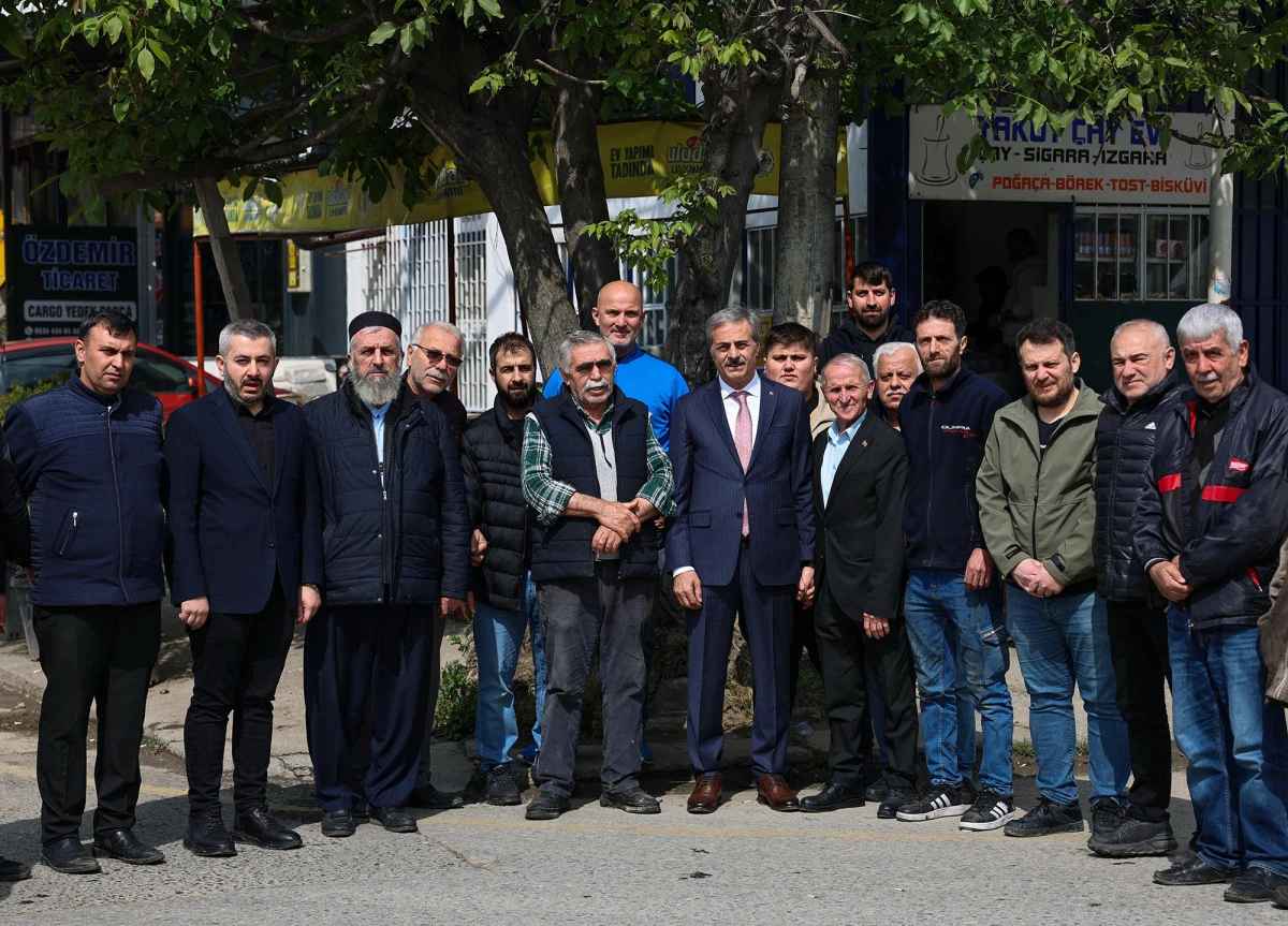 Başkan Alemdar, sanayi esnafıyla buluştu: “Sanayi sitelerinin dönüşümünü birlikte başarıya ulaştıracağız”