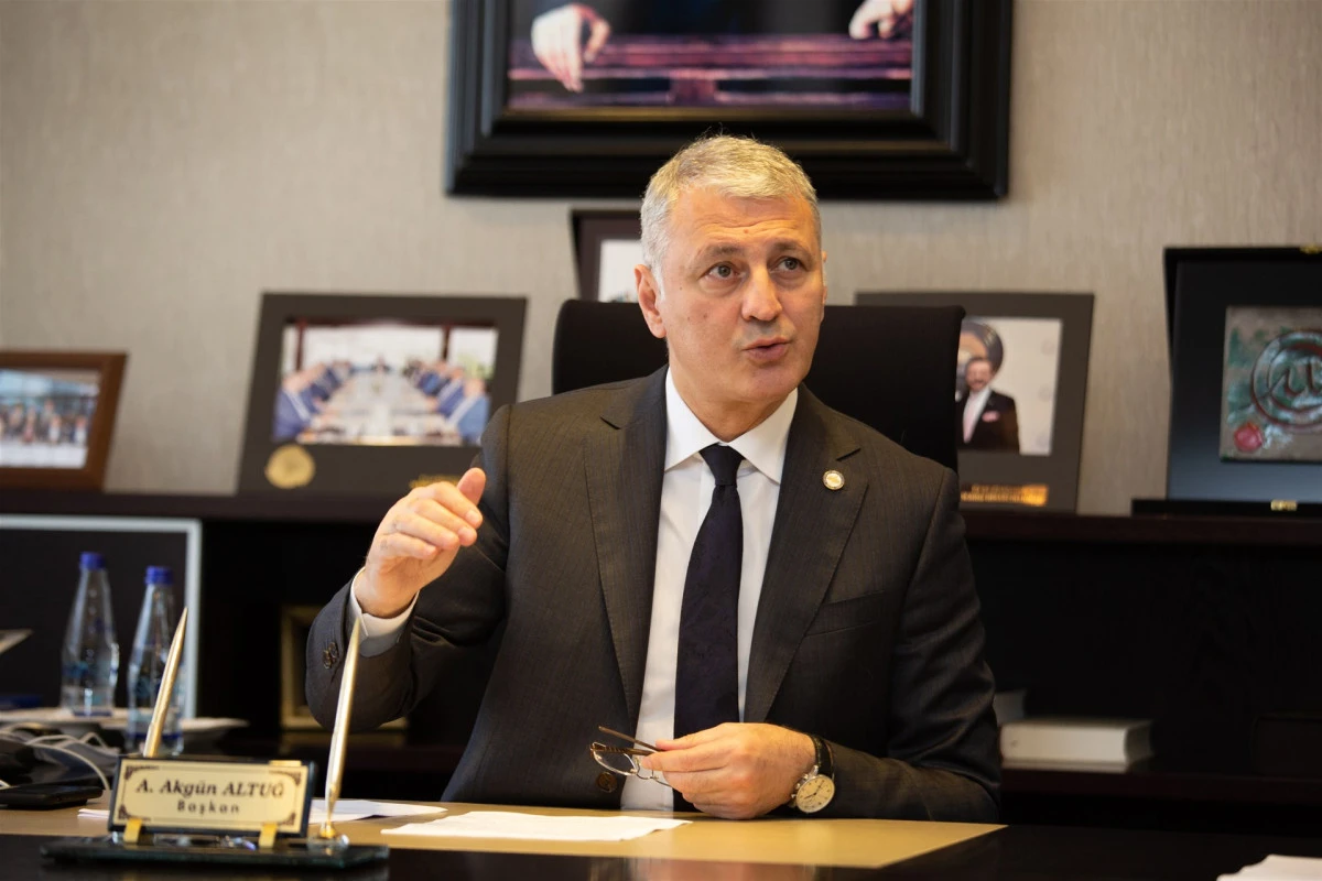 Başkan Altuğ Haziran Ayı Dış Ticaret Verilerini Değerlendirdi