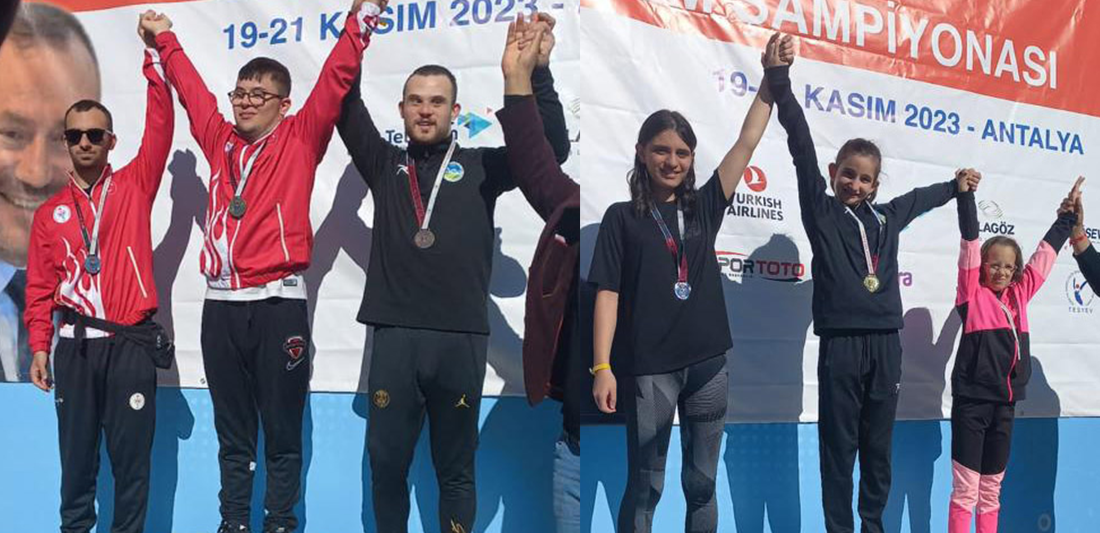Büyükşehir sporcularından özel başarı