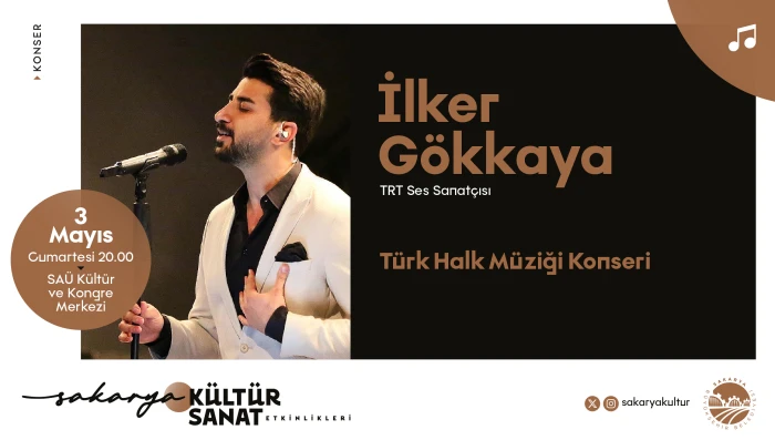 Büyükşehir’in Mayıs etkinlikleri İlker Gökkaya konseriyle başlıyor