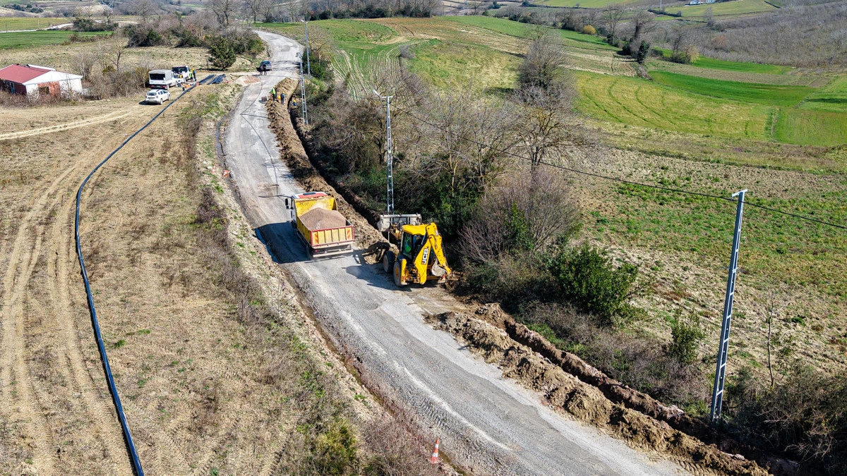 Kaynarca’nın 11 kilometrelik yeni içme suyu hattı kısa sürede tamamlandı