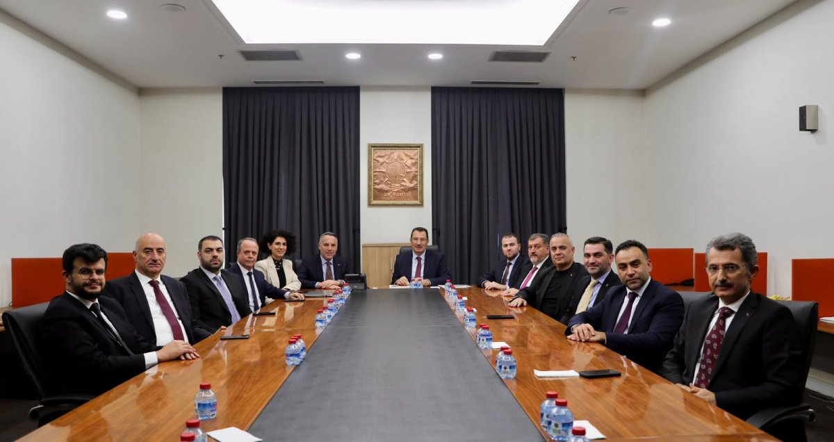 Tever ve Yönetimi Genel Başkan Yardımcılarıyla Bir Araya Geldi